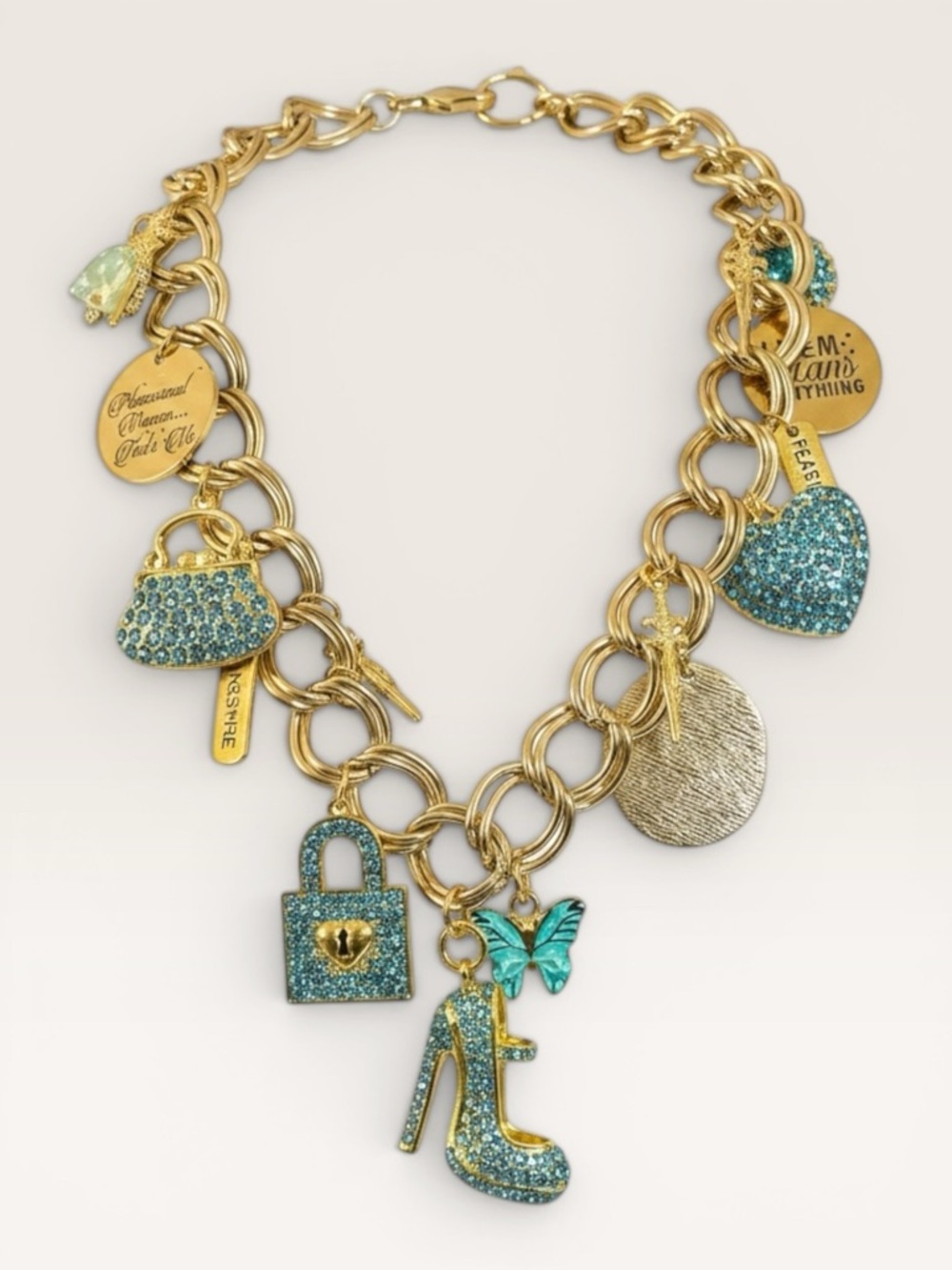 Her Grace Charm Necklace - Picture 2 of 8
